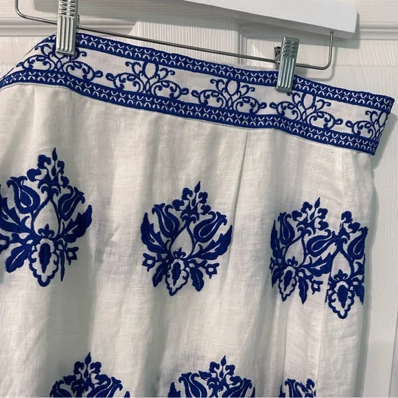 ☀️ New! ZARA Embroidered Midi Skirt - Picture 3 of 16